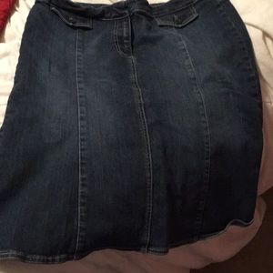 Jean skirt